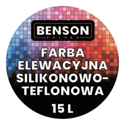 FARBA ELEWACYJNA SILIKONOWO-TEFLONOWA 15 L